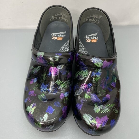 Dansko XP 2.0 Clogs Shoes Professional Nursing Colored Pencil Black Womens 8.5 - Picture 4 of 13